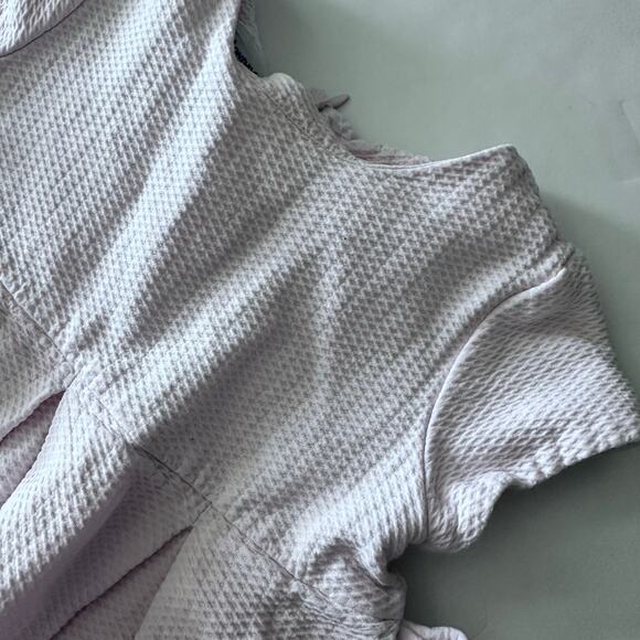 Mondays Child Pink Textured Pleated Dress - Size 5 - Picture 9 of 9